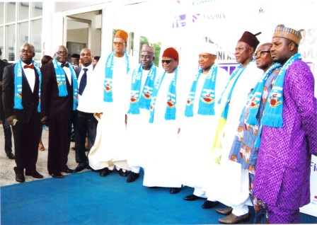 The Council Chairman, VC and some prominent alumni at the alumni dinner